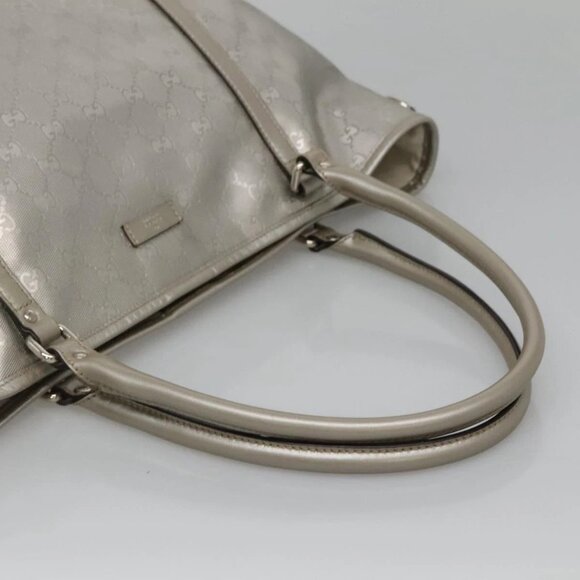 GUCCI GG implementation Tote Bag Silver Auth - Picture 8 of 16